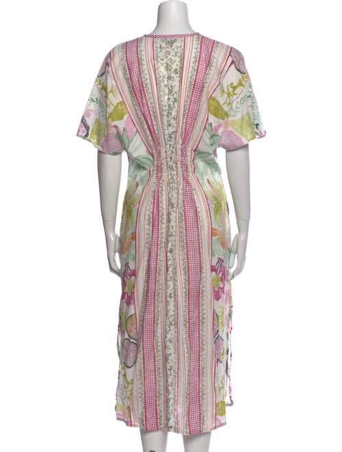 D'Ascoli Printed Midi Length Dress