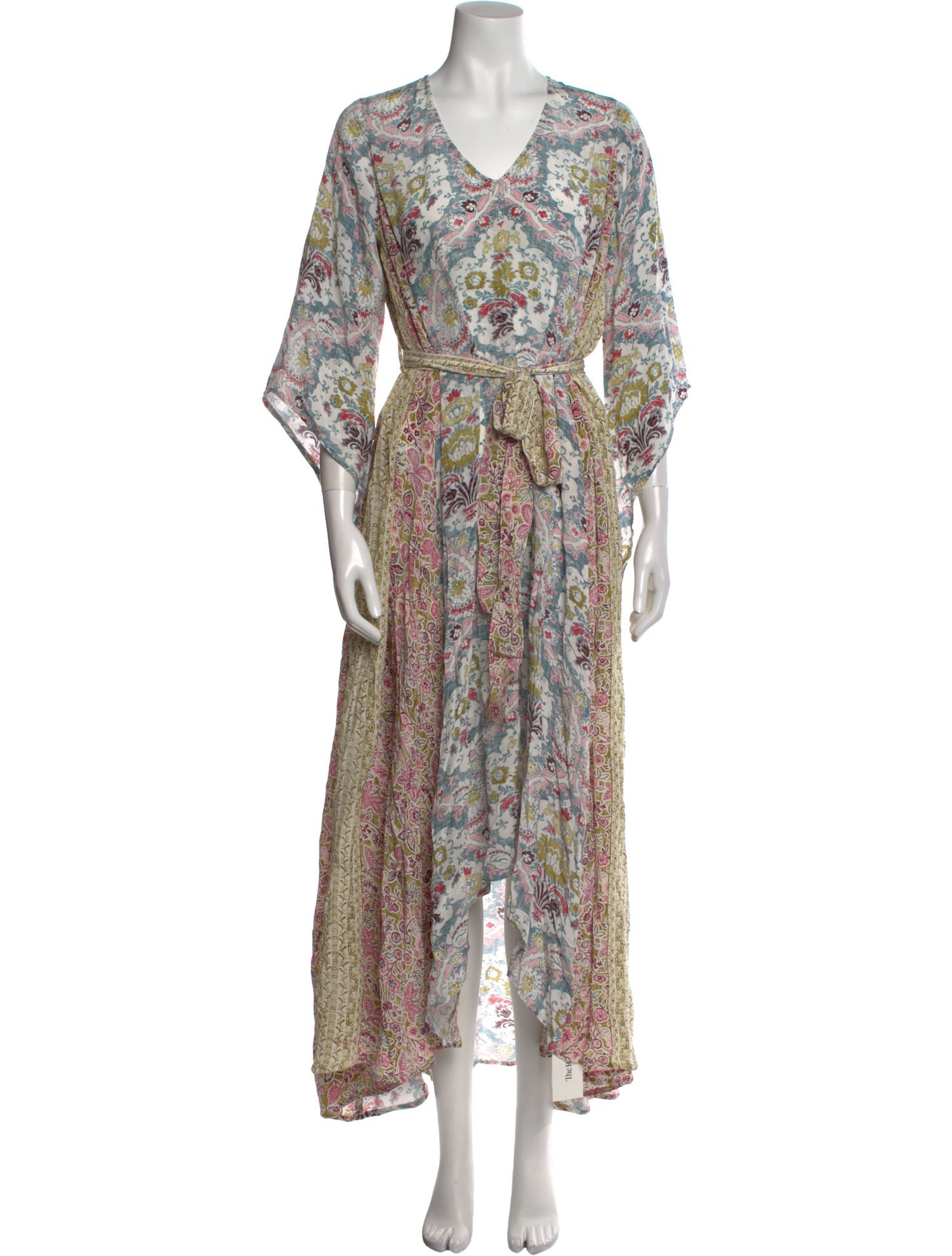 D'Ascoli Silk Long Dress w/ Tags