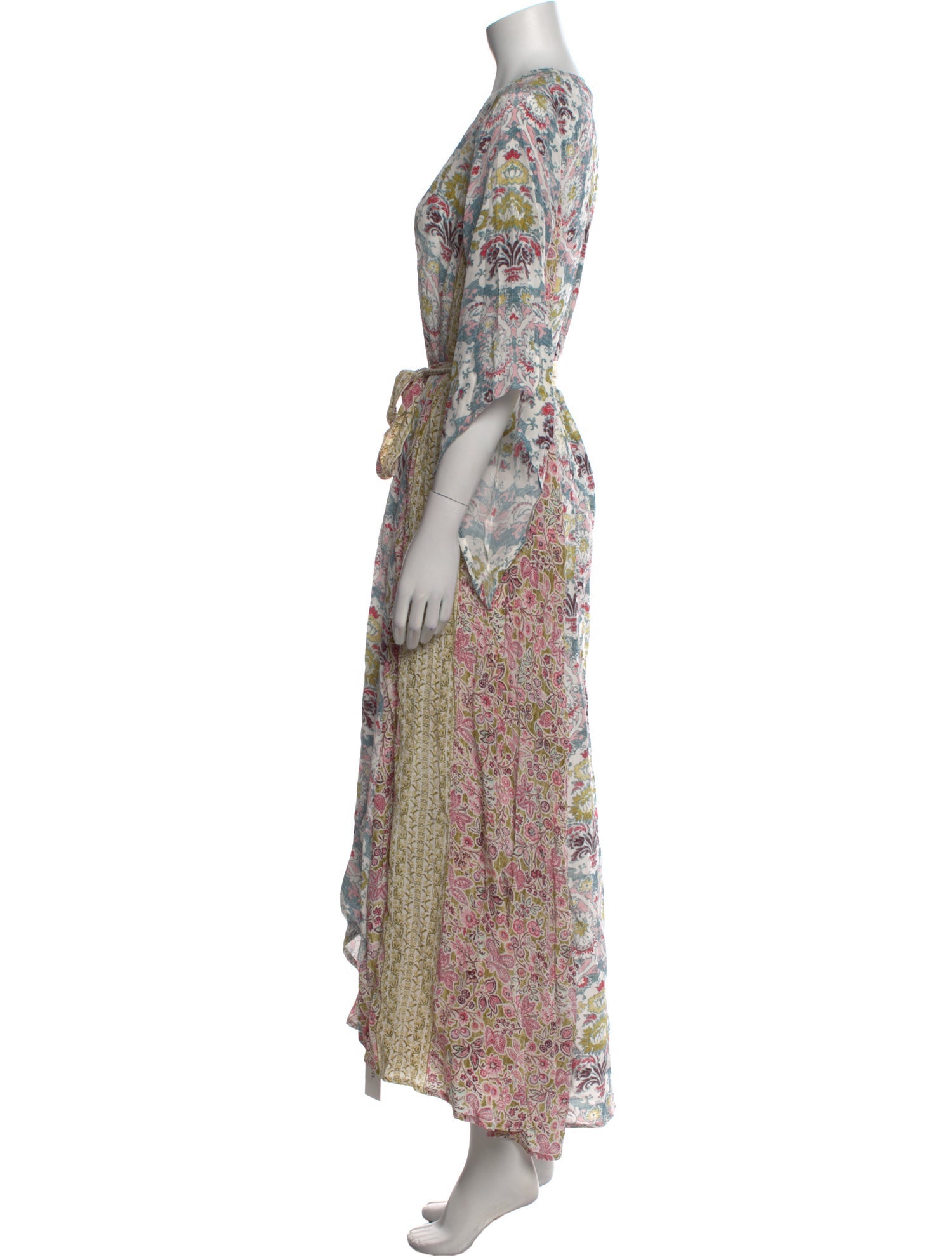 D'Ascoli Silk Long Dress w/ Tags