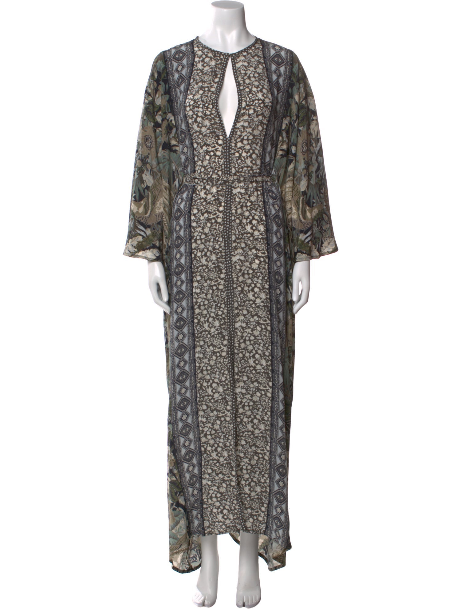 D'Ascoli Silk Long Dress