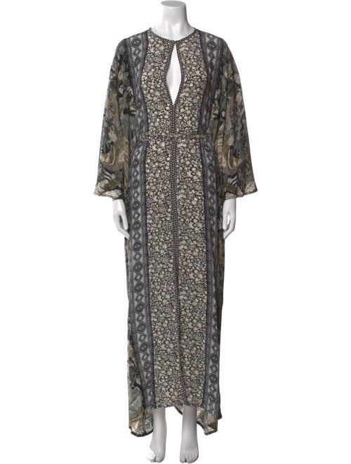 D'Ascoli Silk Long Dress