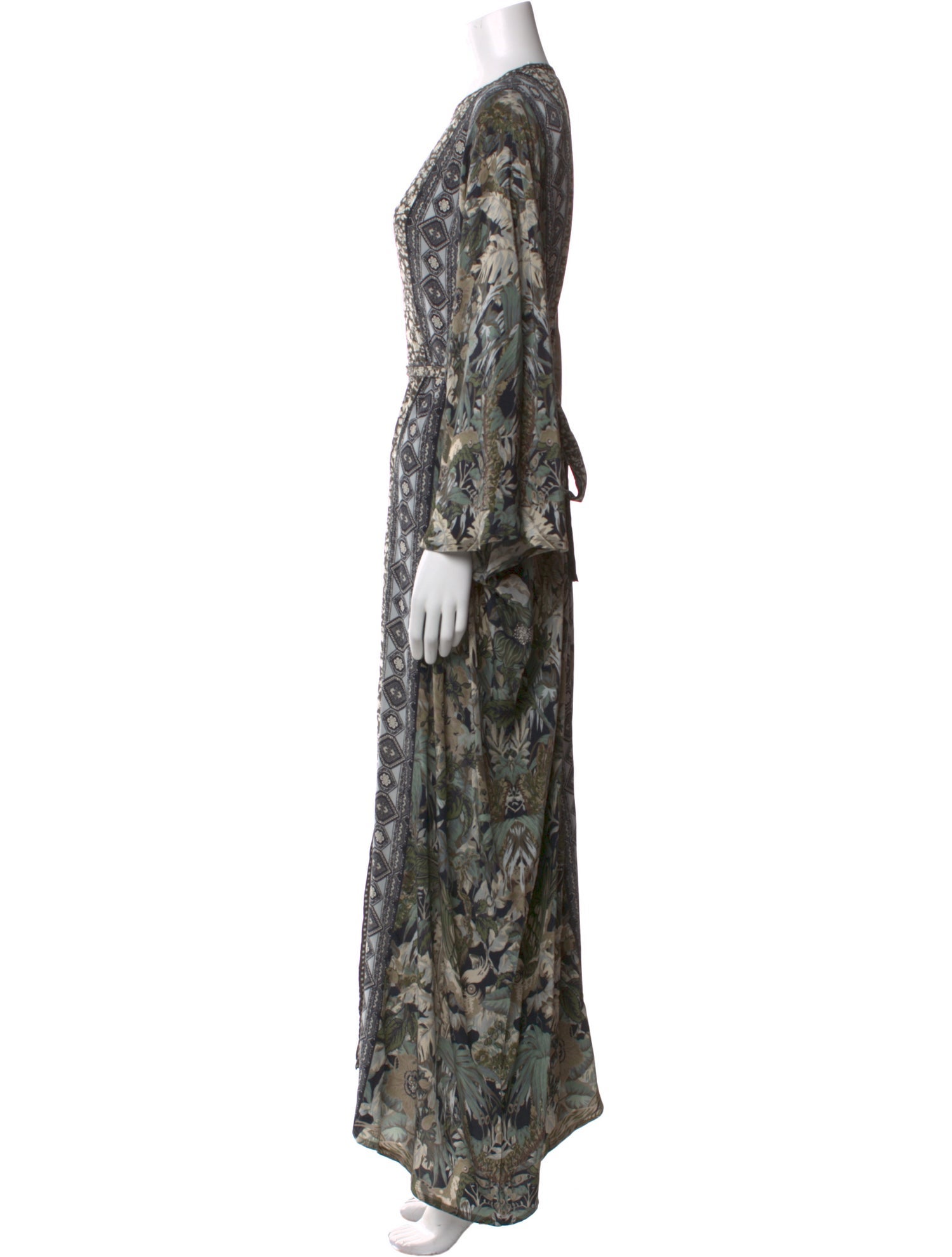 D'Ascoli Silk Long Dress