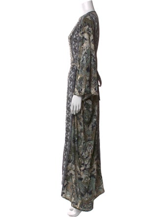 D'Ascoli Silk Long Dress