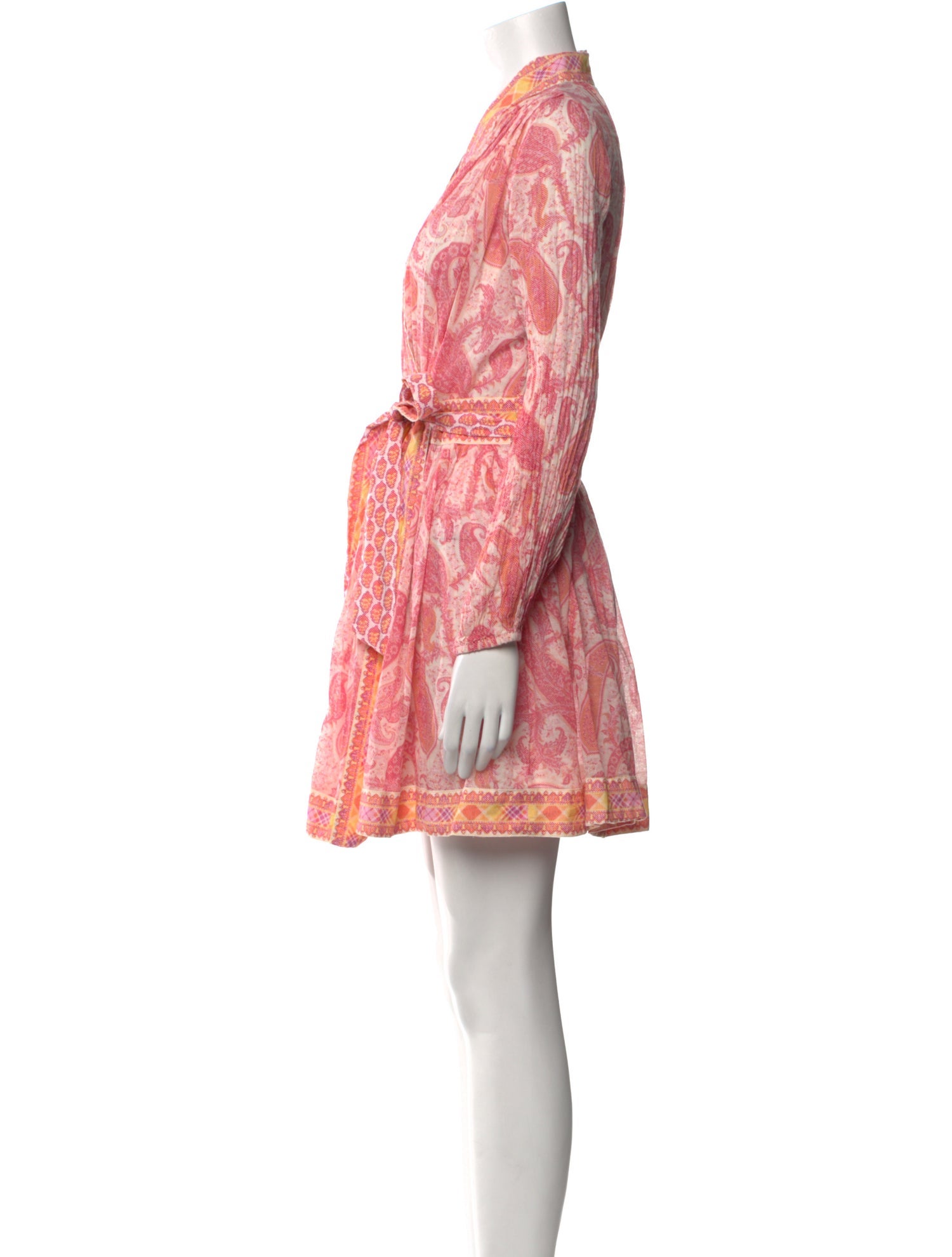 D'Ascoli Paisley Print Mini Dress