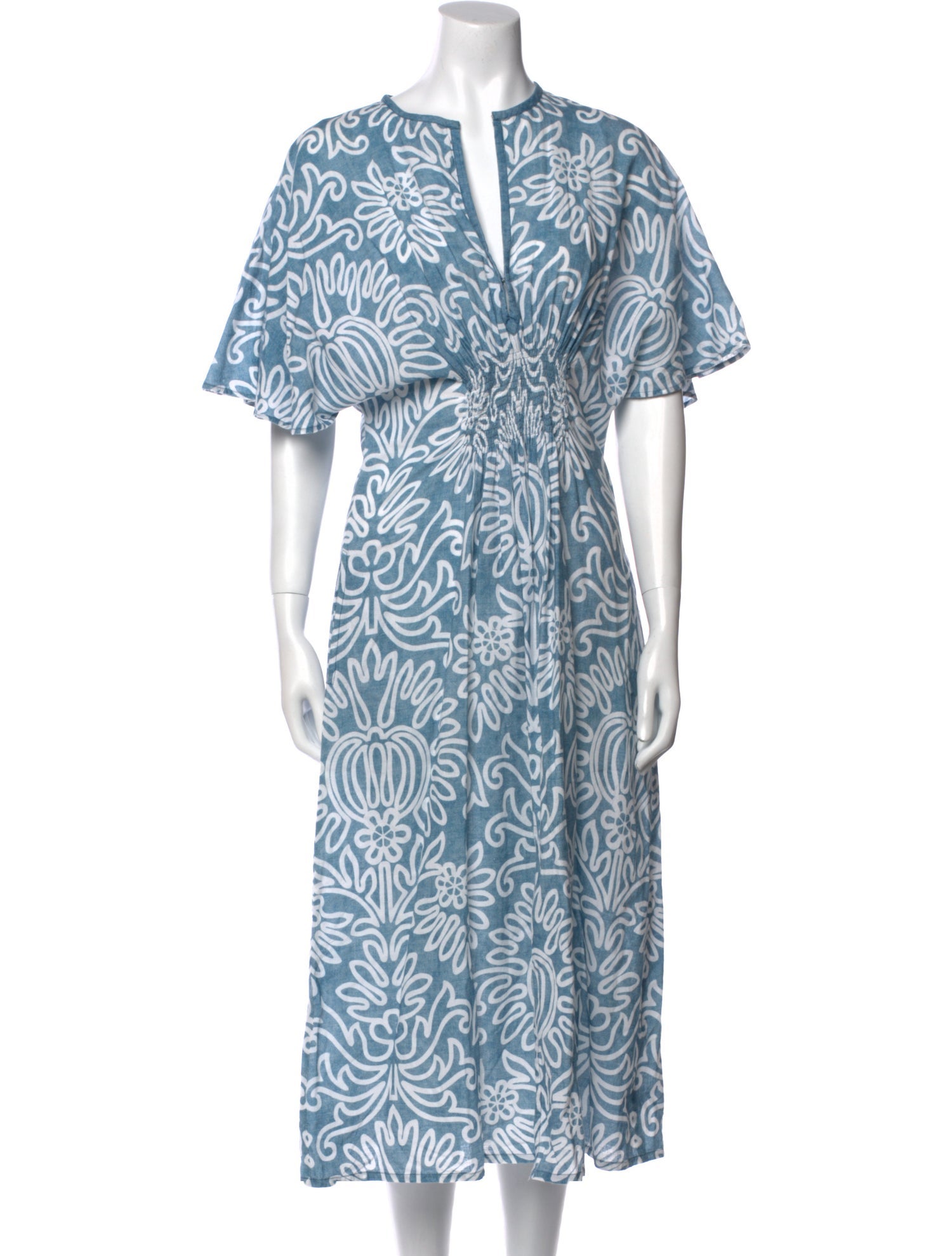 D'Ascoli Printed Long Dress