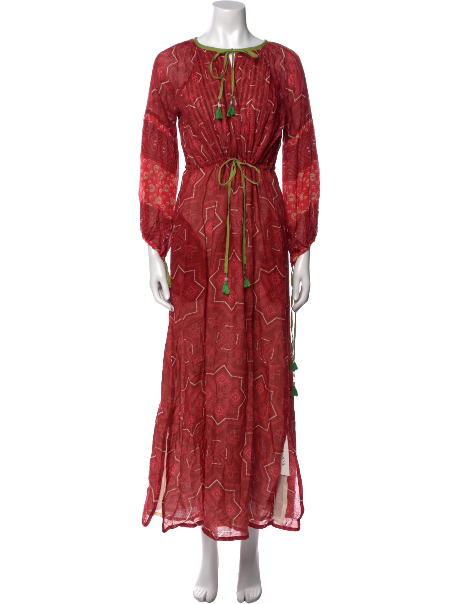 D'Ascoli Printed Long Dress