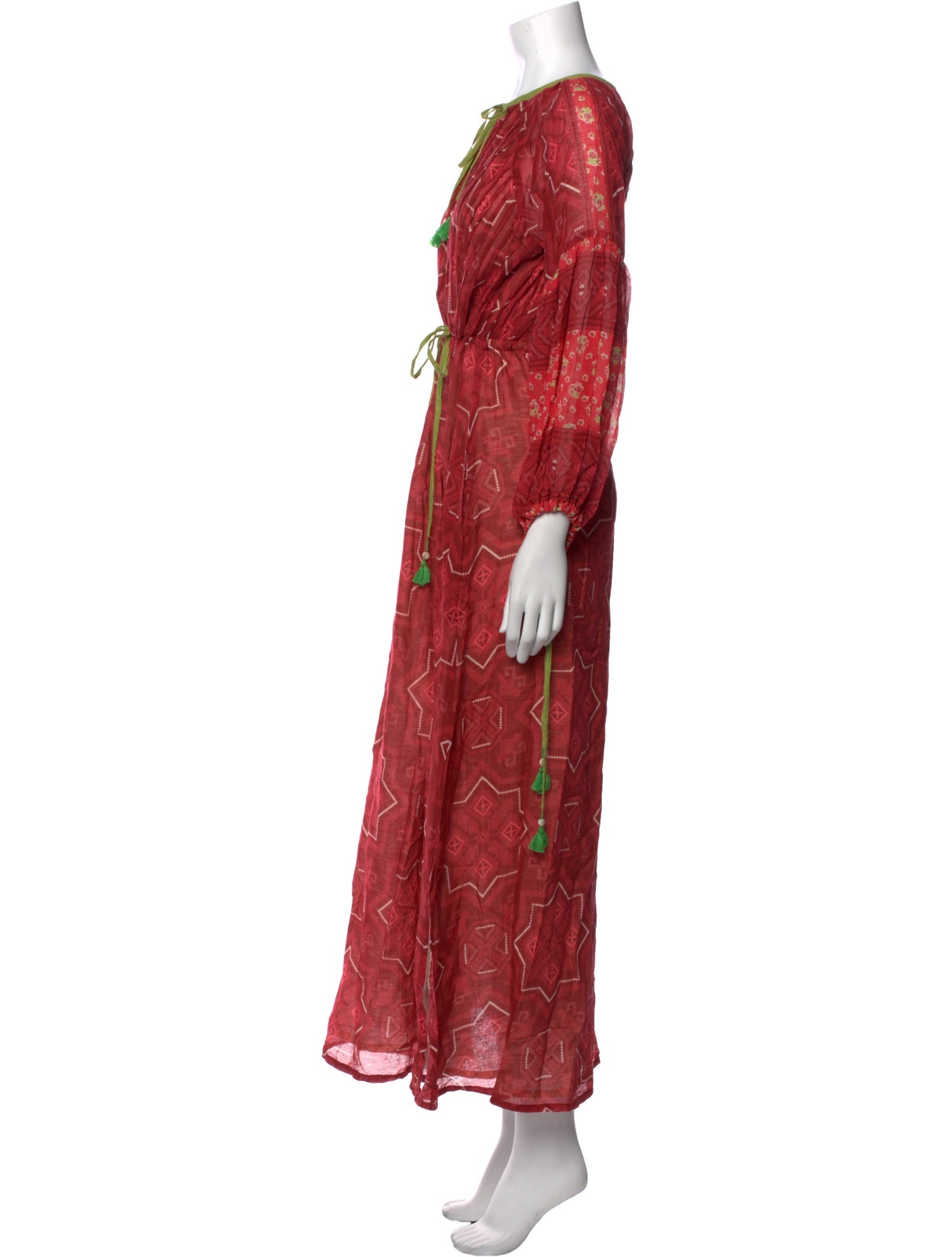 D'Ascoli Printed Long Dress