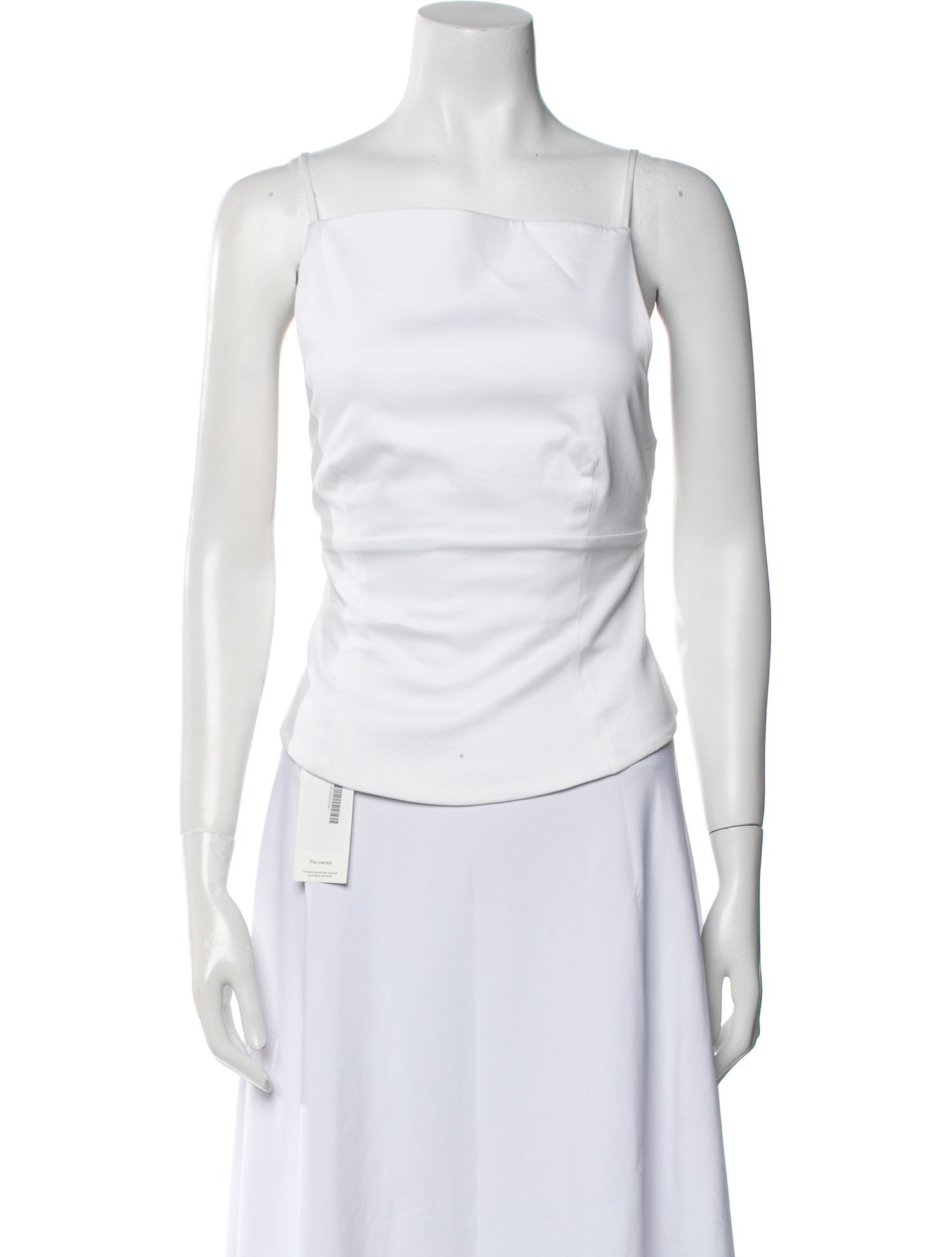 Marlies Grace Square Neckline Sleeveless Top