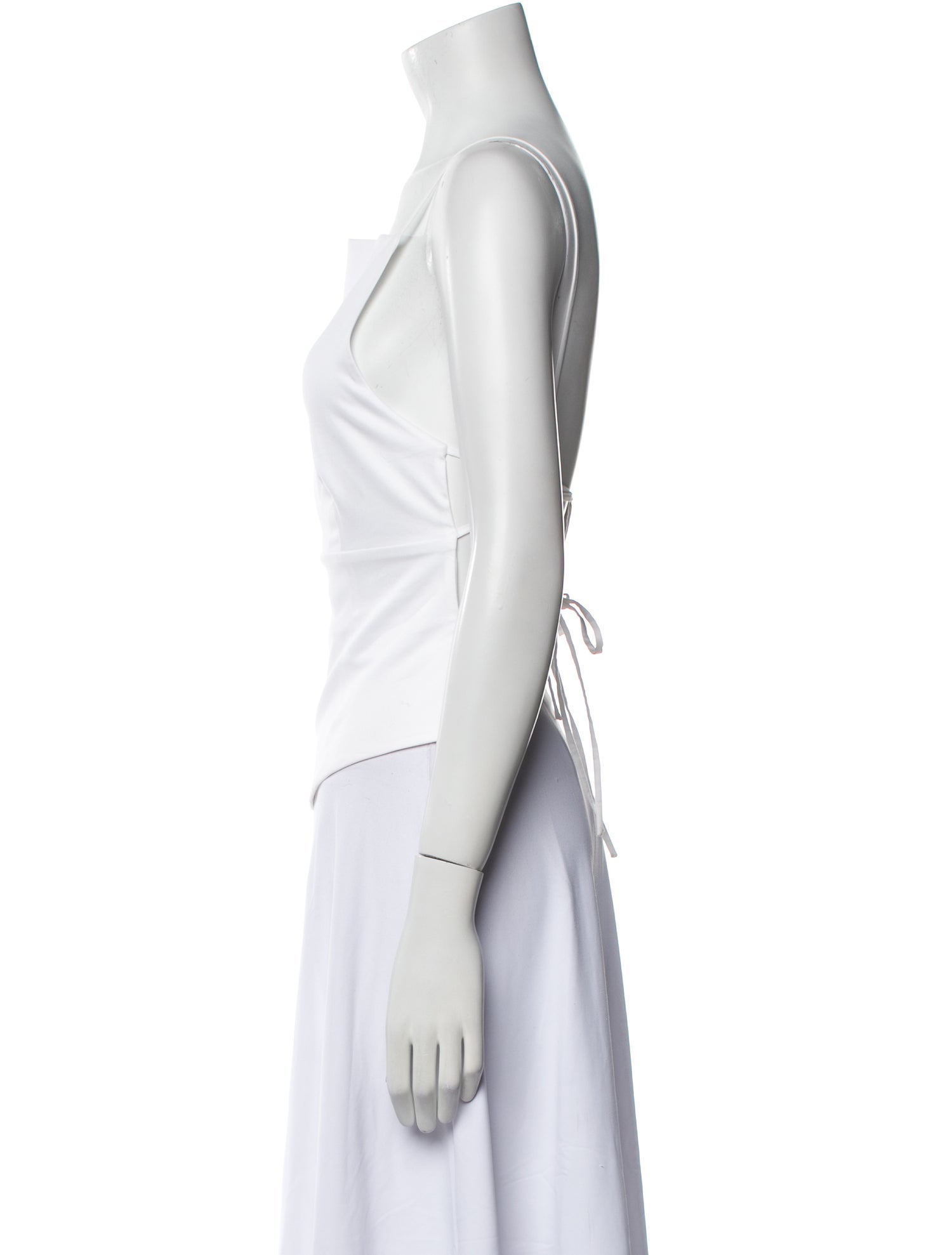 Marlies Grace Square Neckline Sleeveless Top