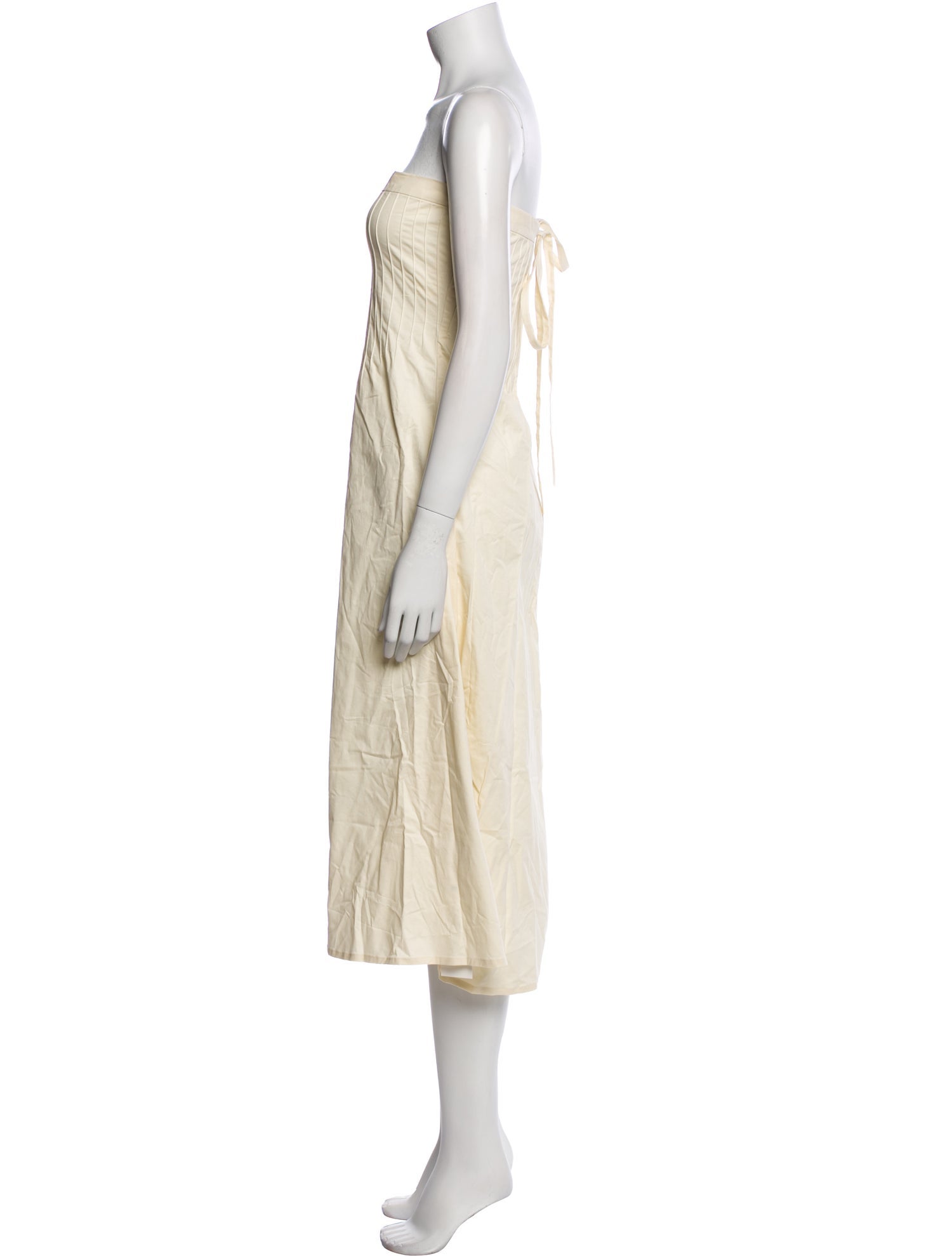 Marlies Grace Strapless Midi Length Dress