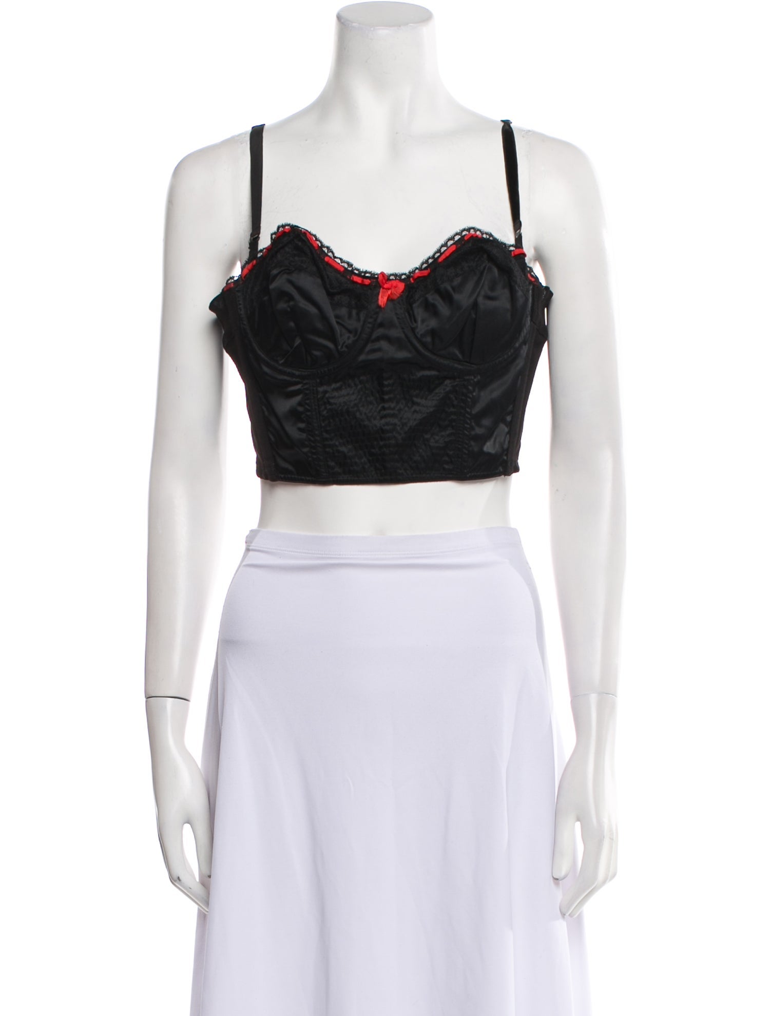 Dana Foley NYC Strapless Crop Top