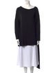Dana Foley NYC Bateau Neckline Long Sleeve Tunic