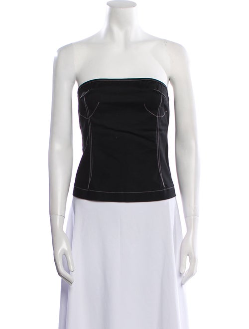 Dana Foley NYC Strapless Crop Top