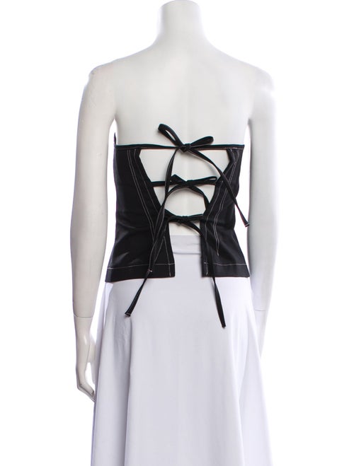 Dana Foley NYC Strapless Crop Top