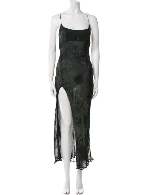 Dana Foley NYC Lace Pattern Long Dress
