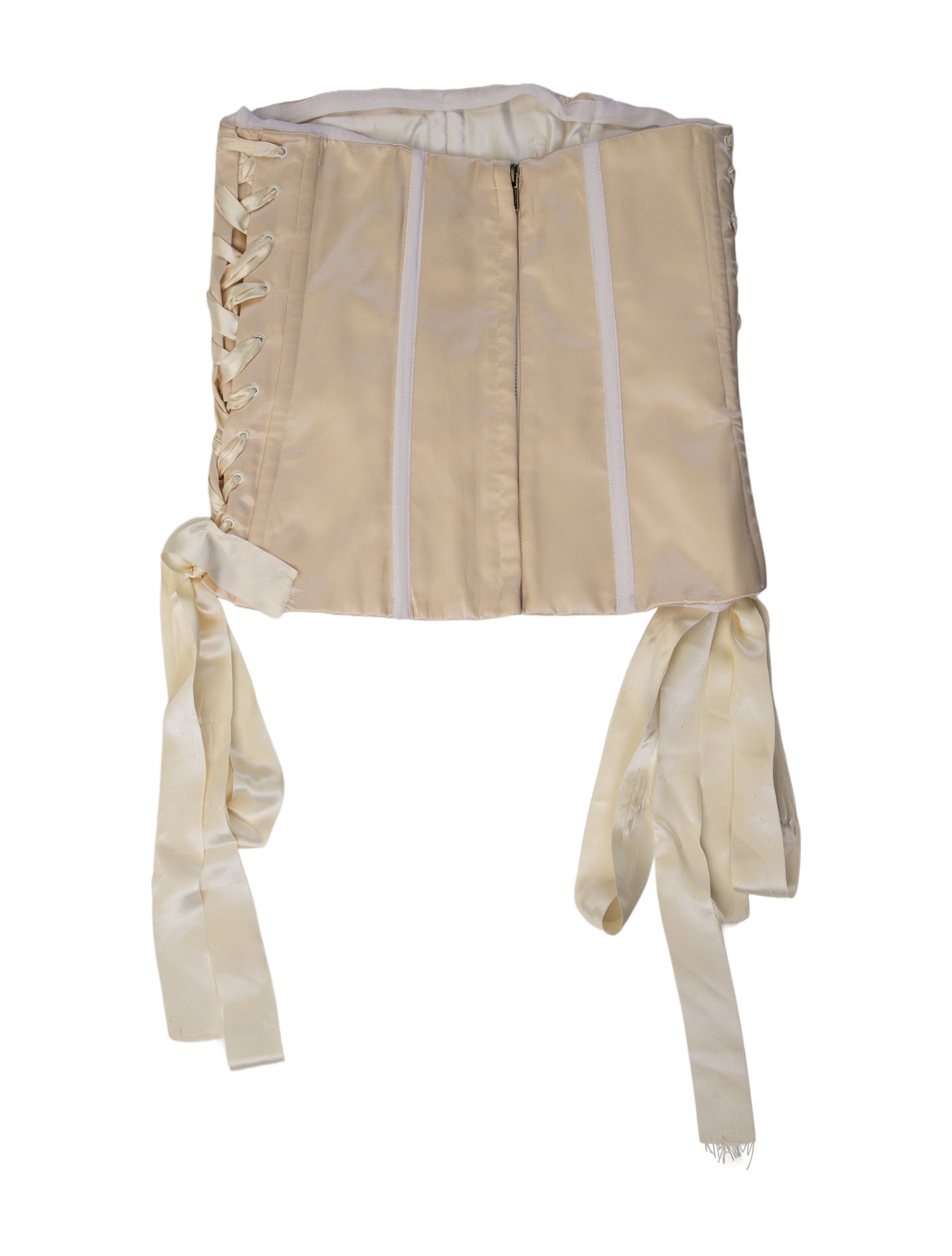 Dana Foley NYC Strapless Long Sleeve Crop Top