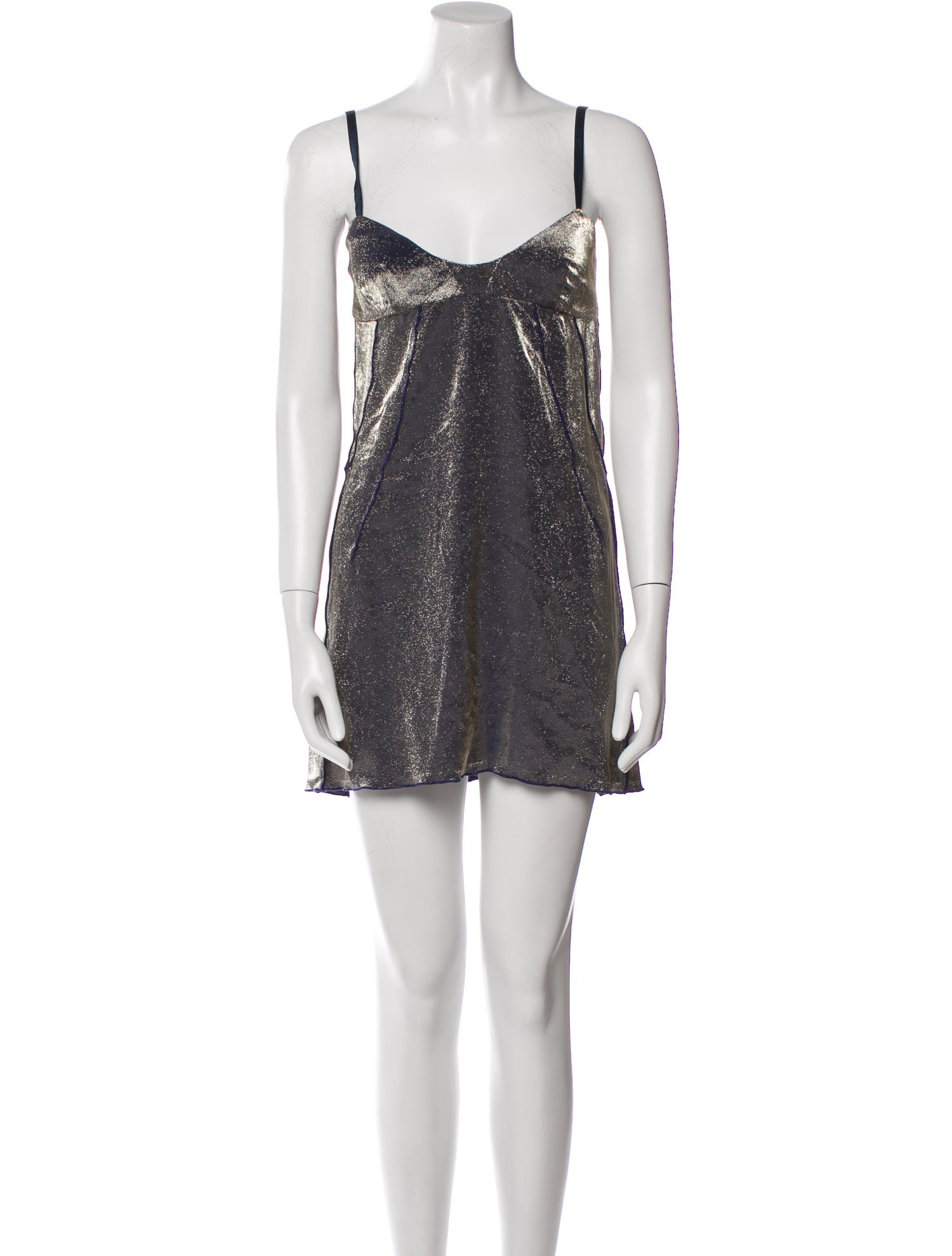 Dana Foley NYC V-Neck Mini Dress