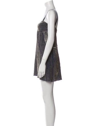 Dana Foley NYC V-Neck Mini Dress