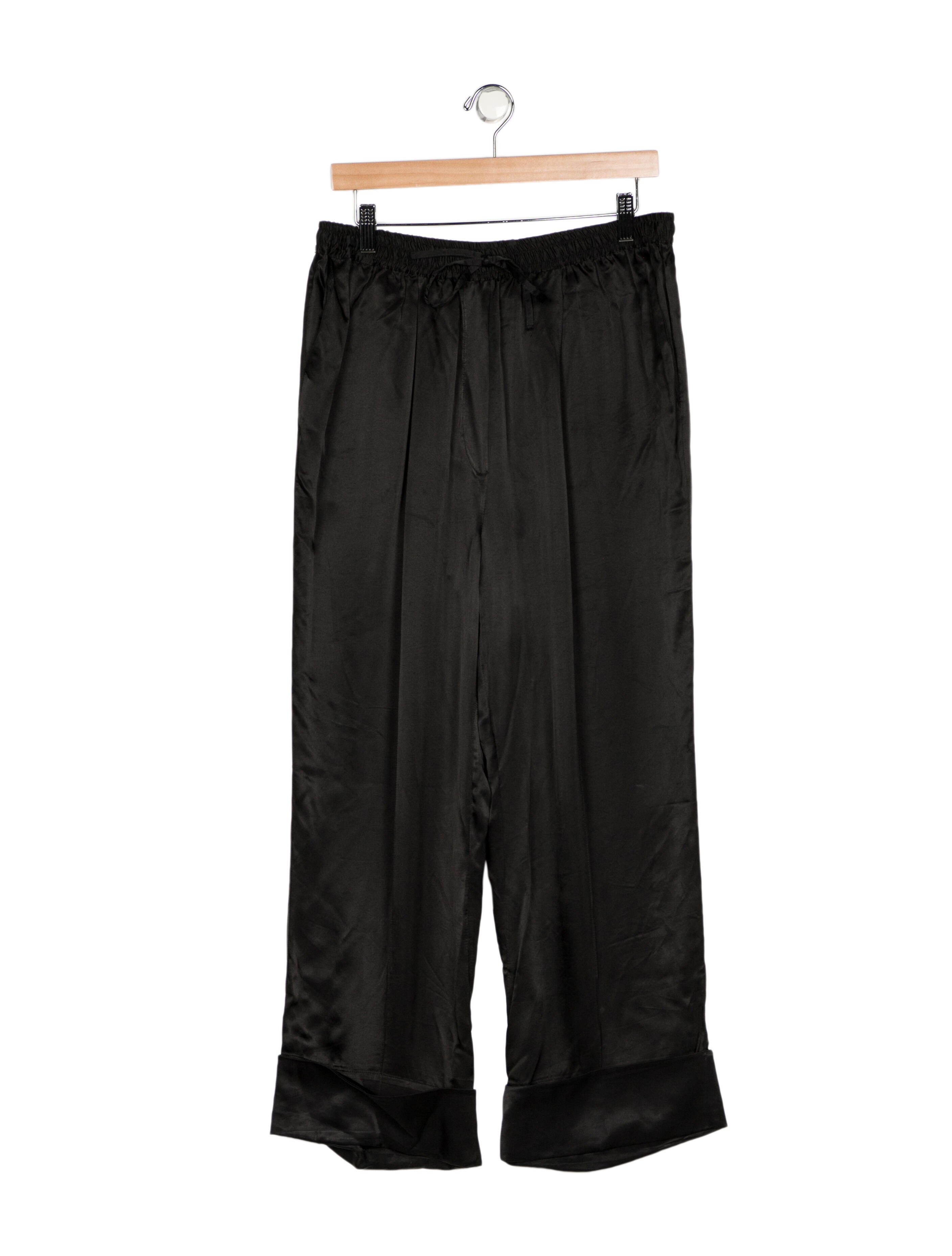 Daily Sleeper Pleated Accents Pajamas Black Loungewear, Clothing
