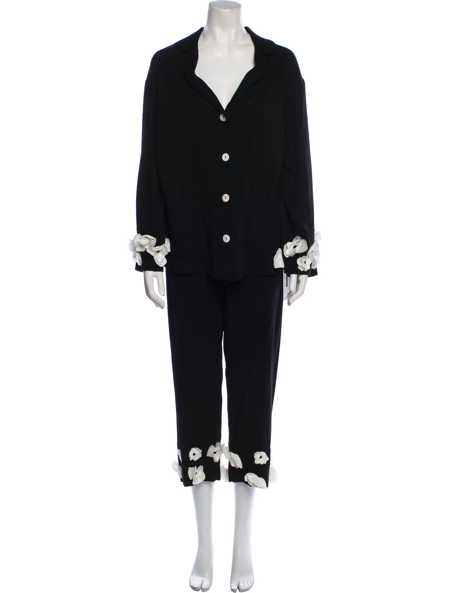 Daily Sleeper Embroidered Accent Pajamas