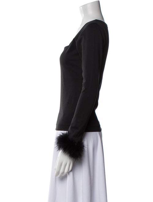 Sleeper Square Neckline Long Sleeve Top