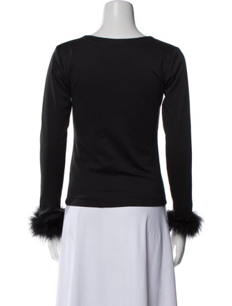 Sleeper Square Neckline Long Sleeve Top