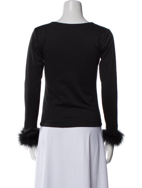 Sleeper Square Neckline Long Sleeve Top