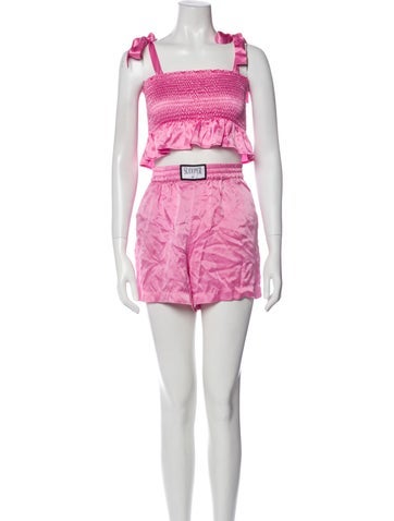 Daily Sleeper Loungewear Silk Pajamas XS