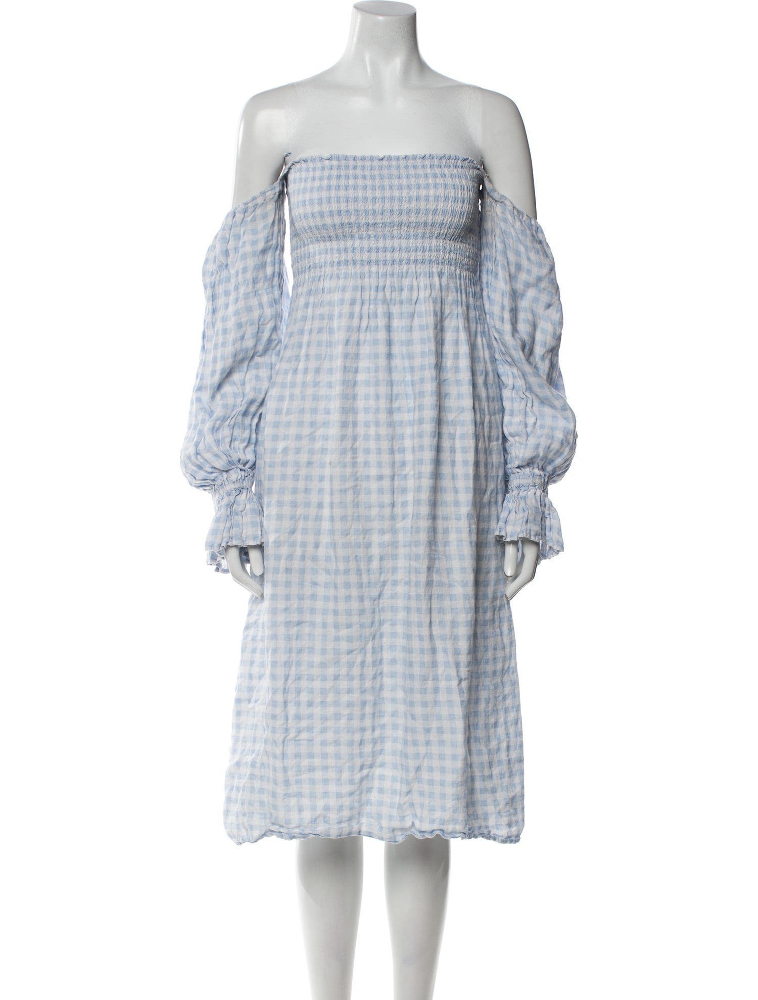 Daily Sleeper Linen Midi Length Dress