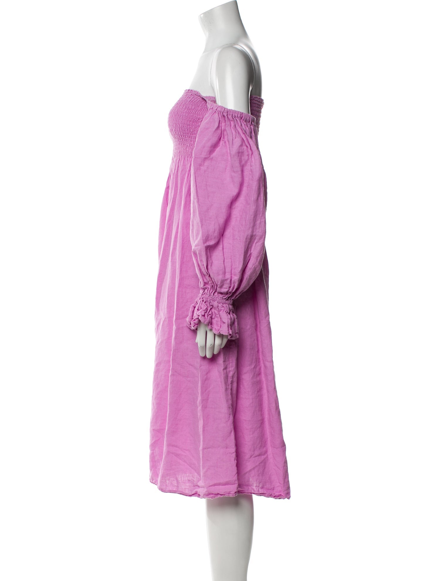 Sleeper Linen Midi Length Dress