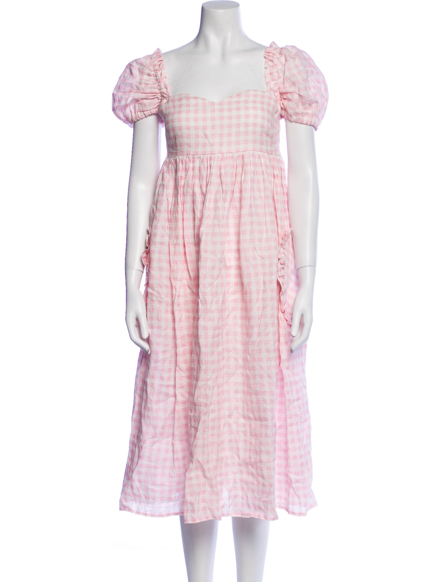 Daily Sleeper Linen Midi Length Dress