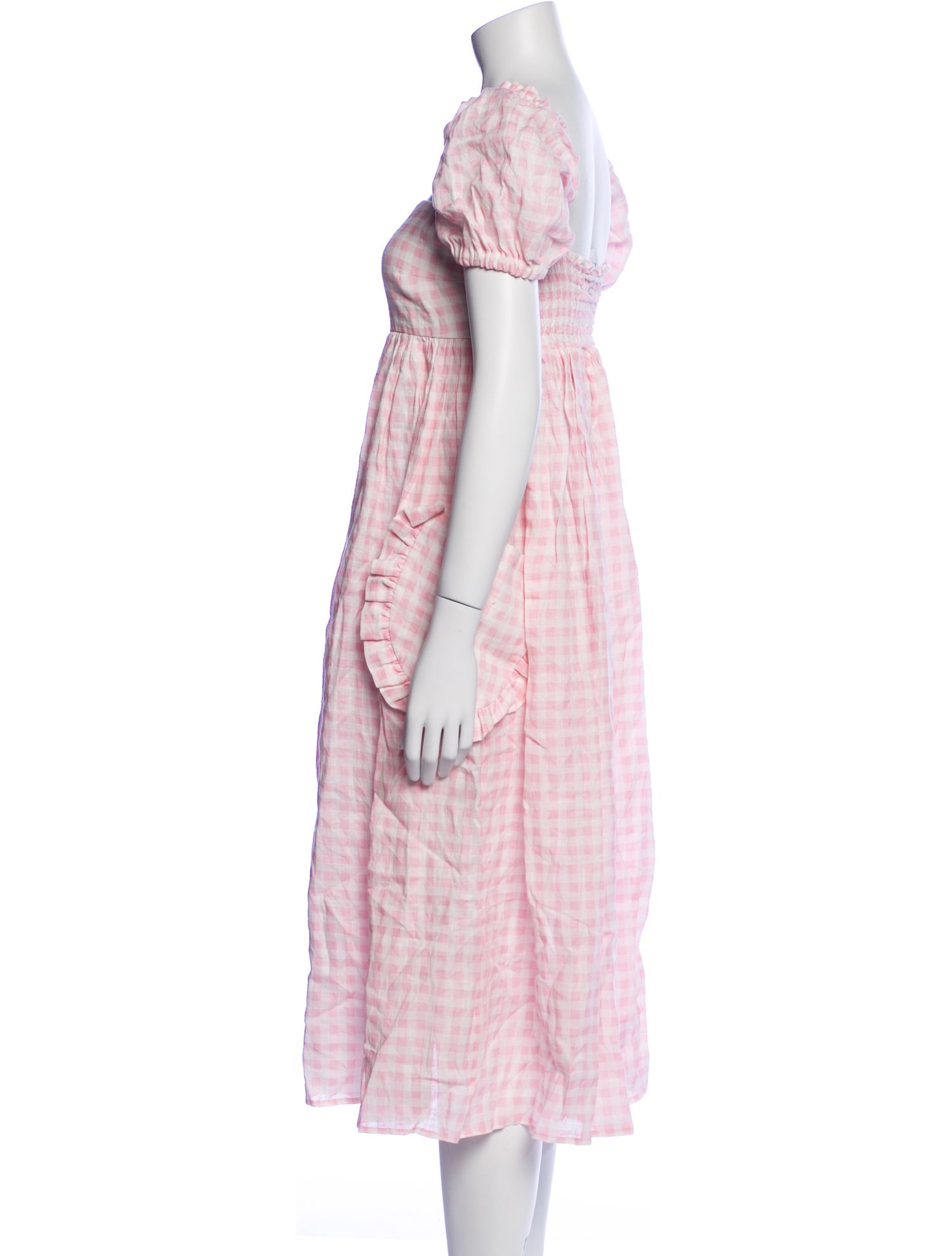 Daily Sleeper Linen Midi Length Dress