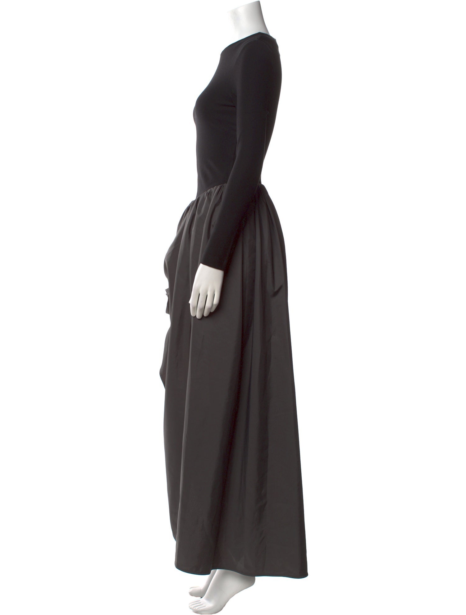 Daily Sleeper Crew Neck Long Dress