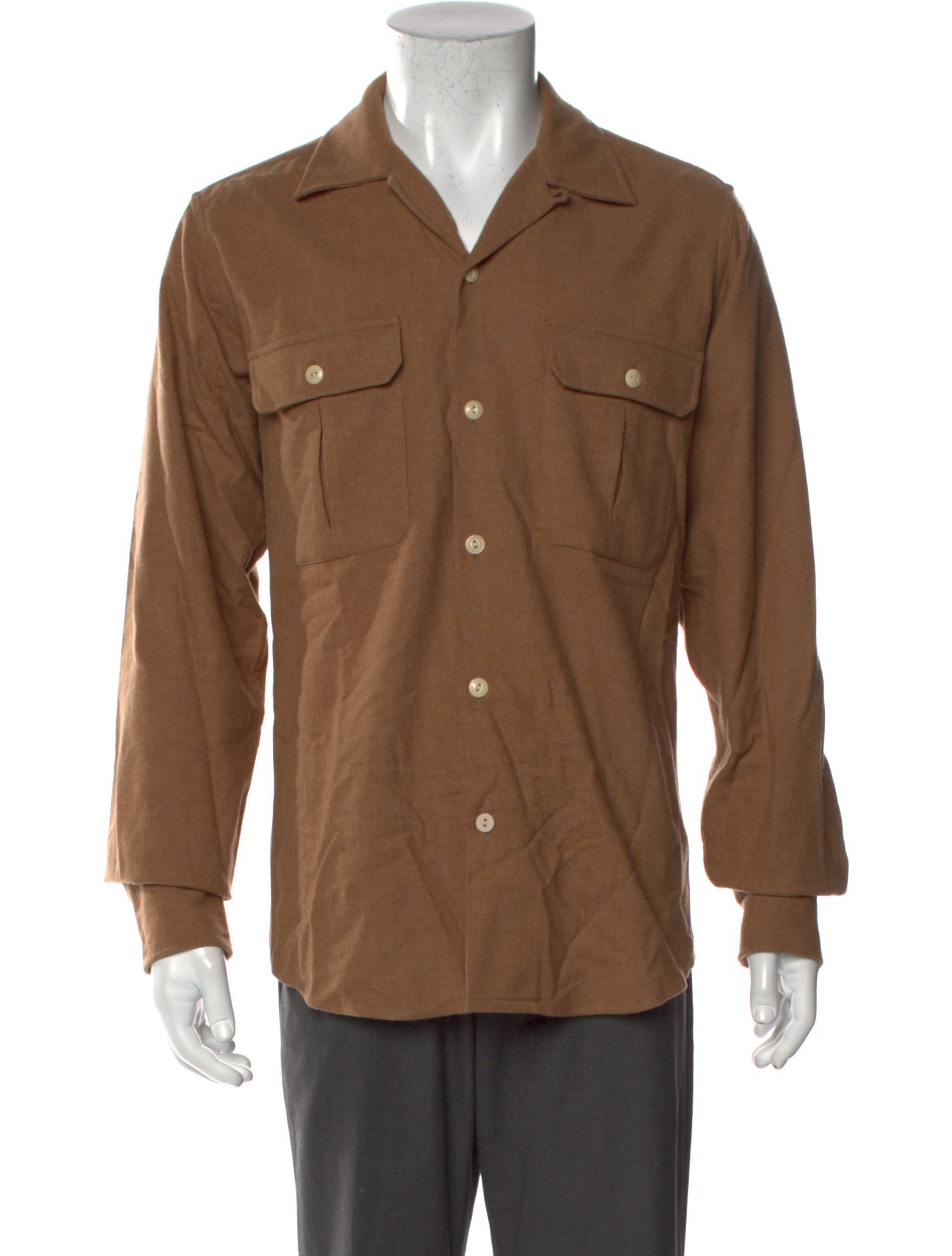 Drake's x Aime Leon Dore Wool Long Sleeve Shirt