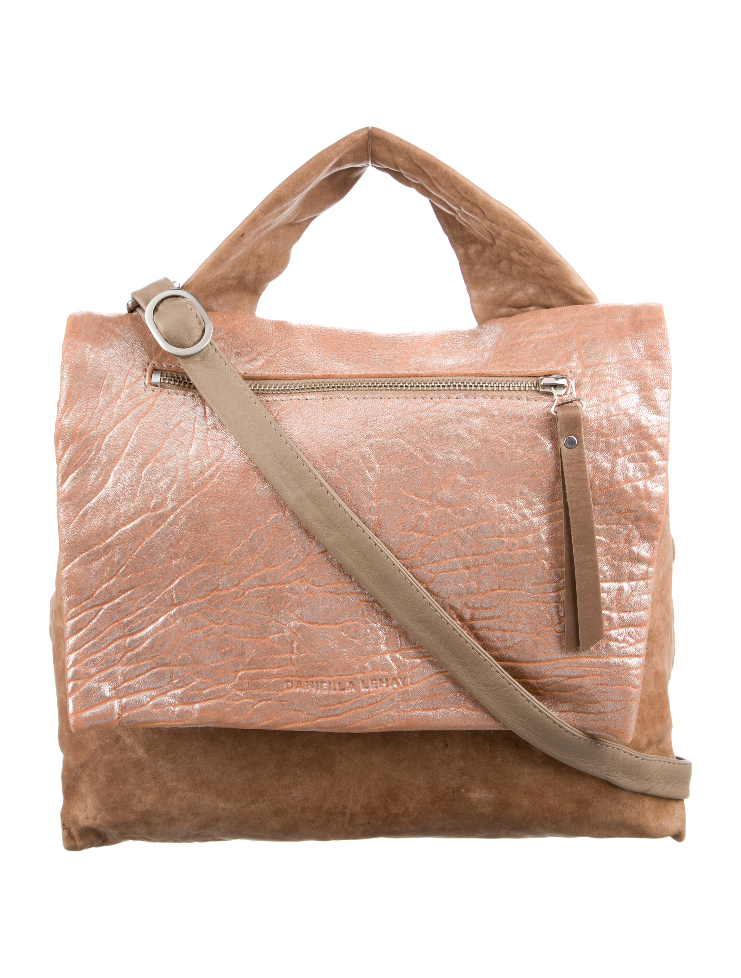 Daniella Lehavi Metallic Leather Crossbody Bag