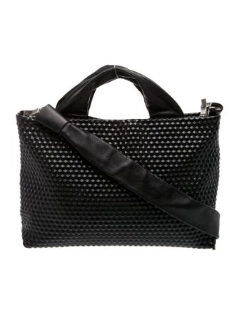 Daniella Lehavi Leather Top Handle Bag