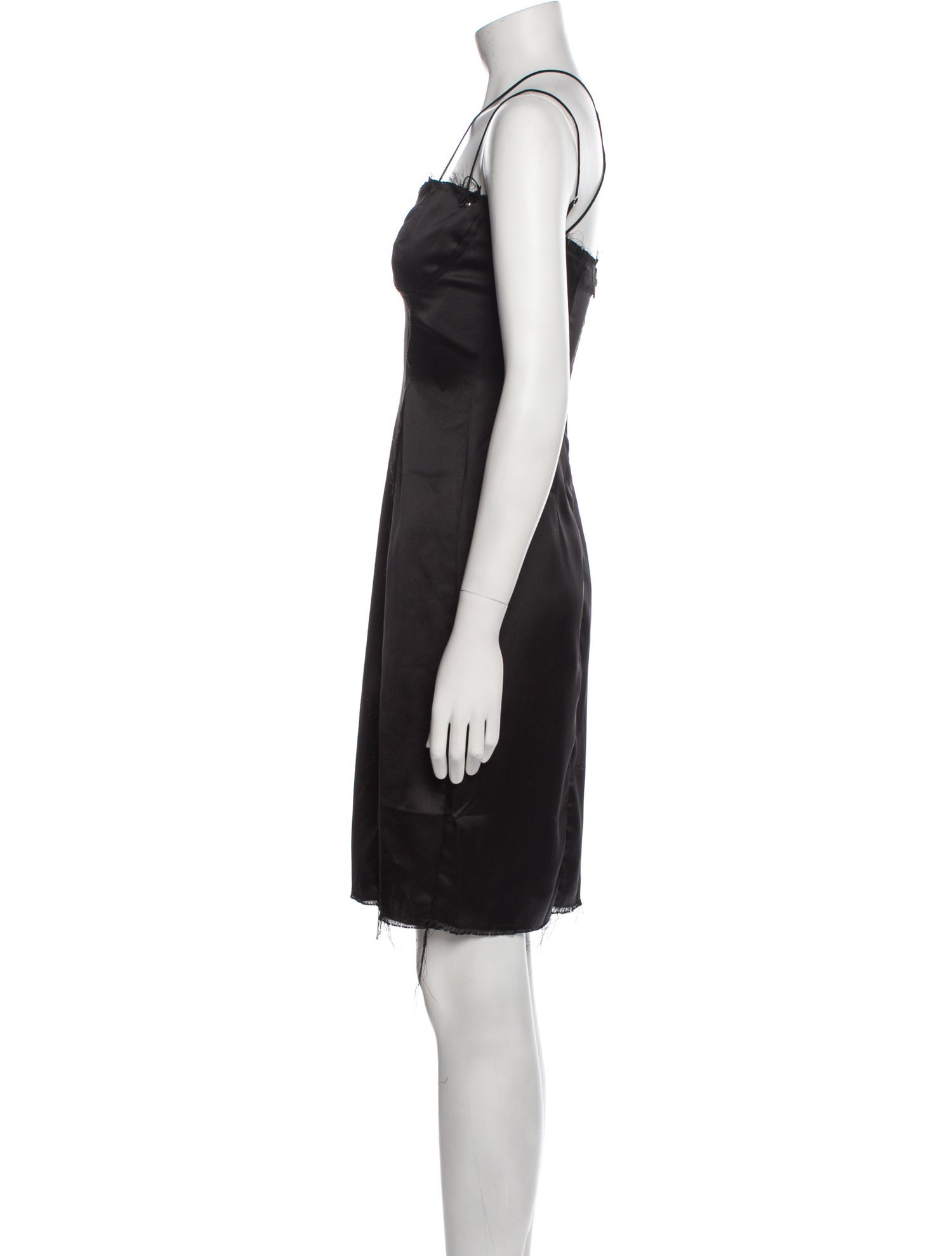 Danielle Guizio Square Neckline Mini Dress