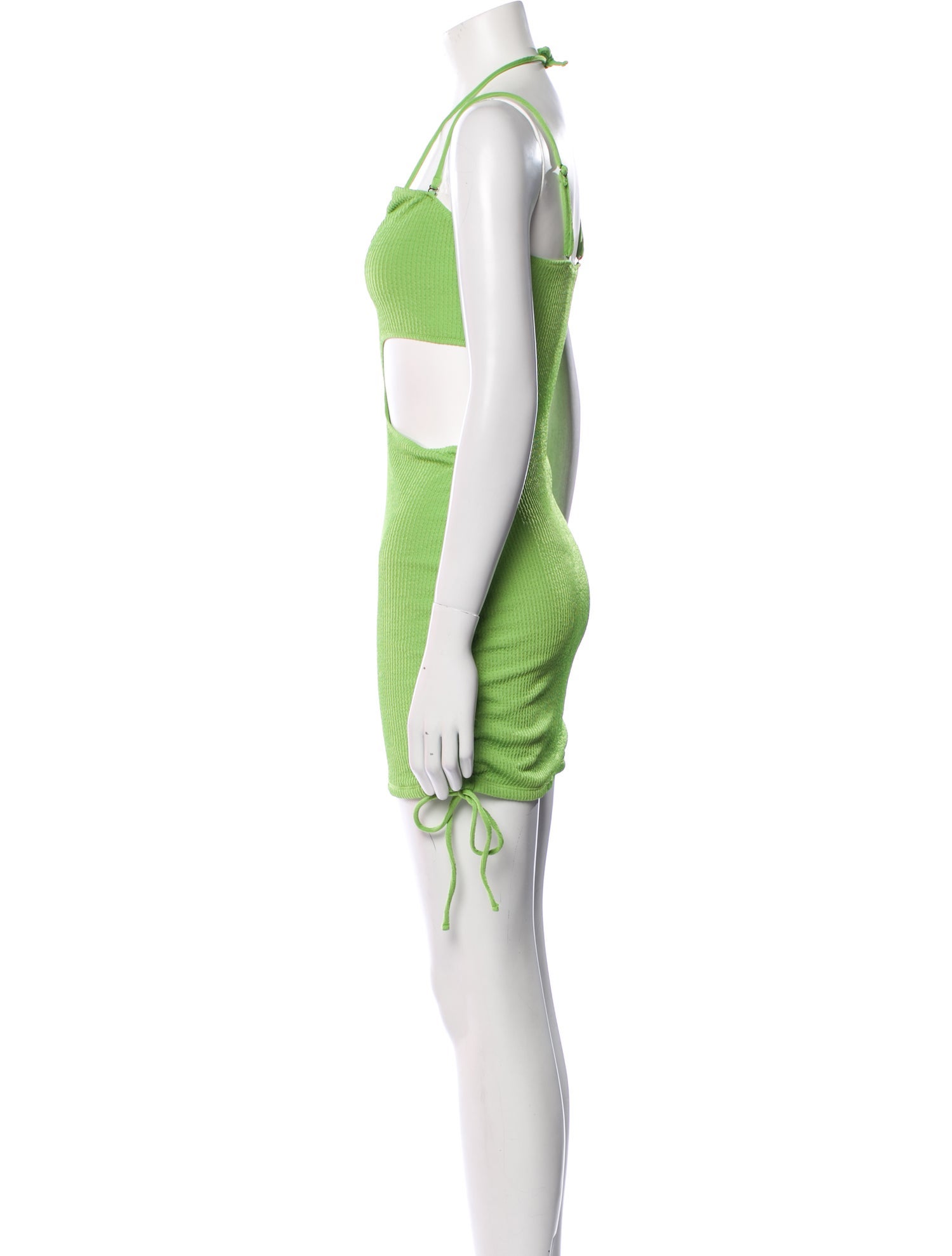 Danielle Guizio Halterneck Mini Dress