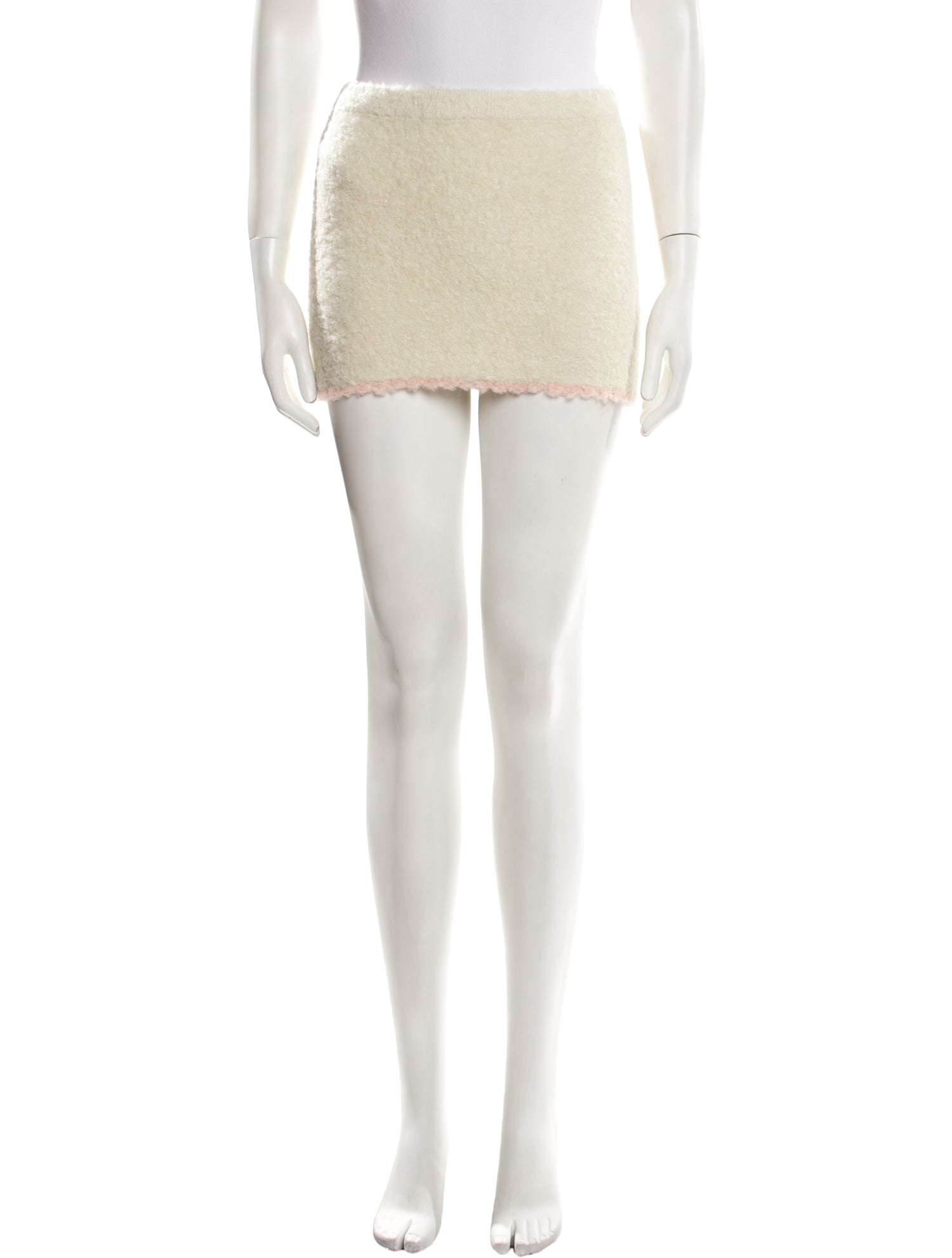 Danielle Guizio Scalloped Accent Mini Skirt w/ Tags