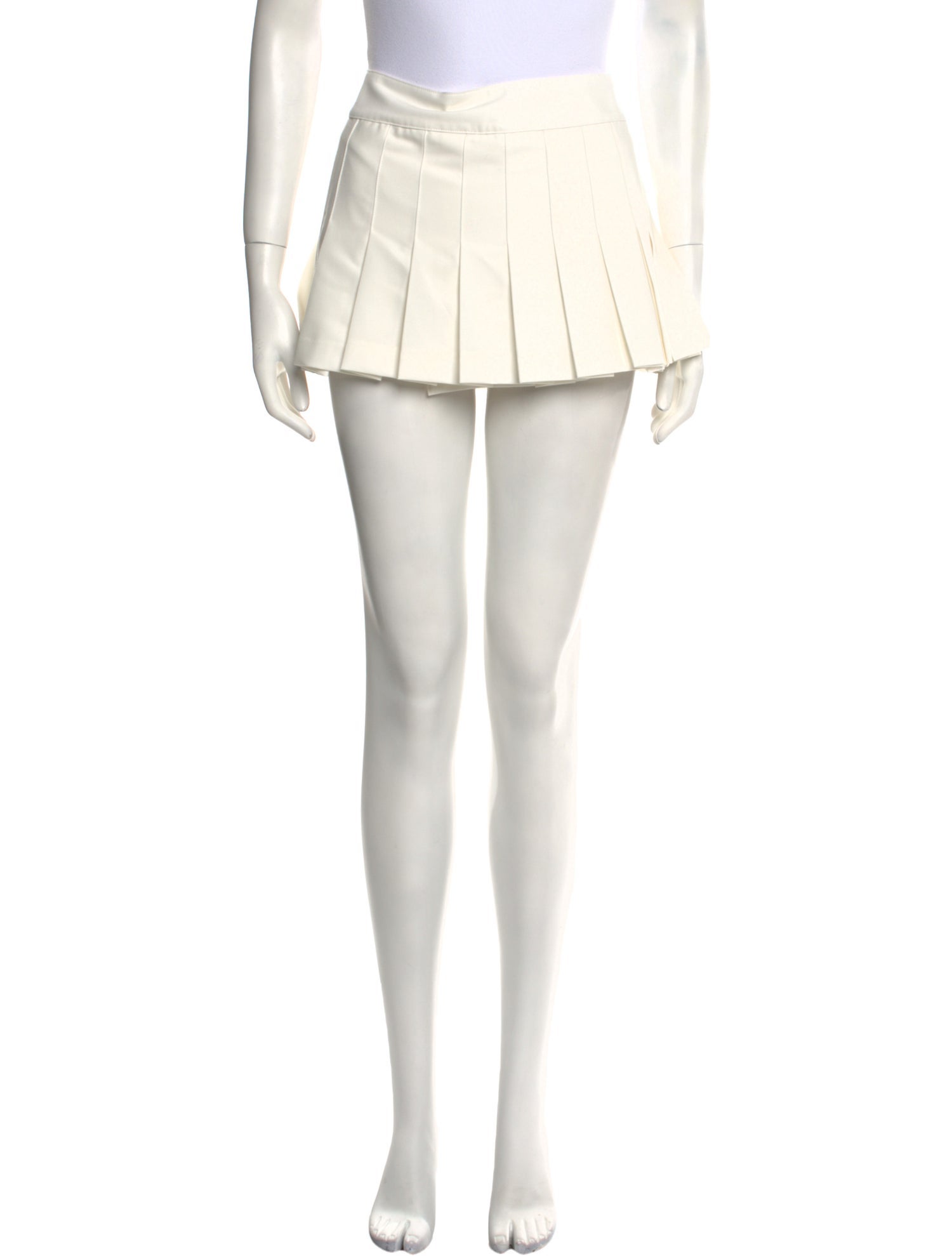 Danielle Guizio Pleated Accents Mini Skirt w/ Tags