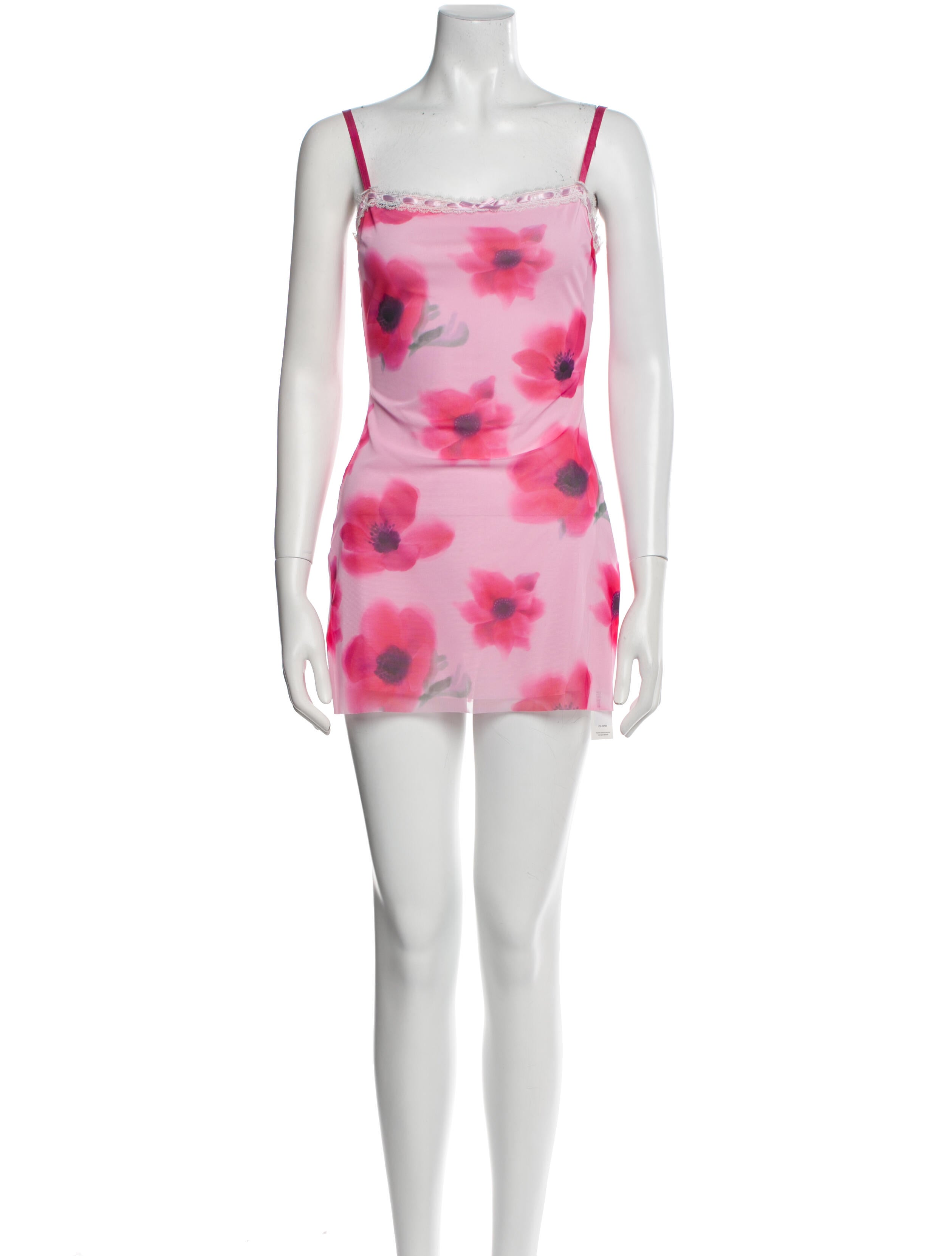 Danielle Guizio Printed Mini Dress