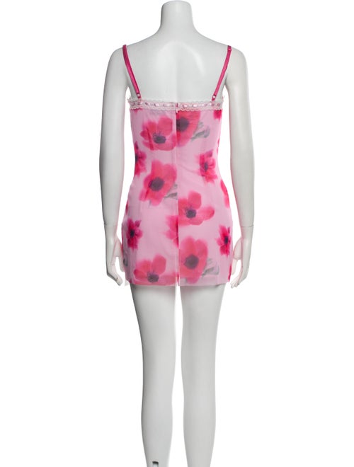 Danielle Guizio Printed Mini Dress