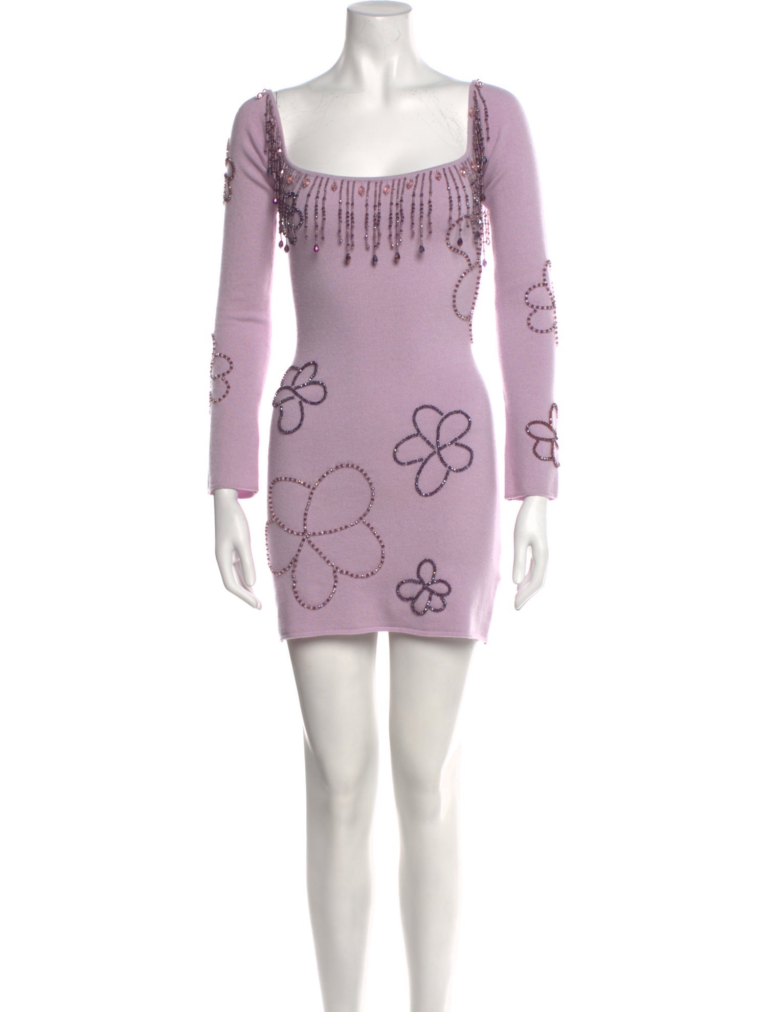 Danielle Guizio Printed Mini Dress