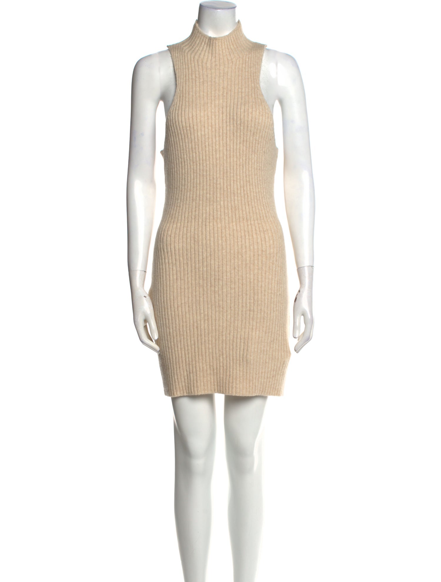 Danielle Guizio Mock Neck Mini Dress