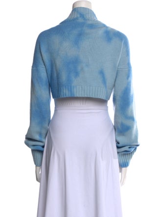 Danielle Guizio Virgin Wool Open Front Sweater