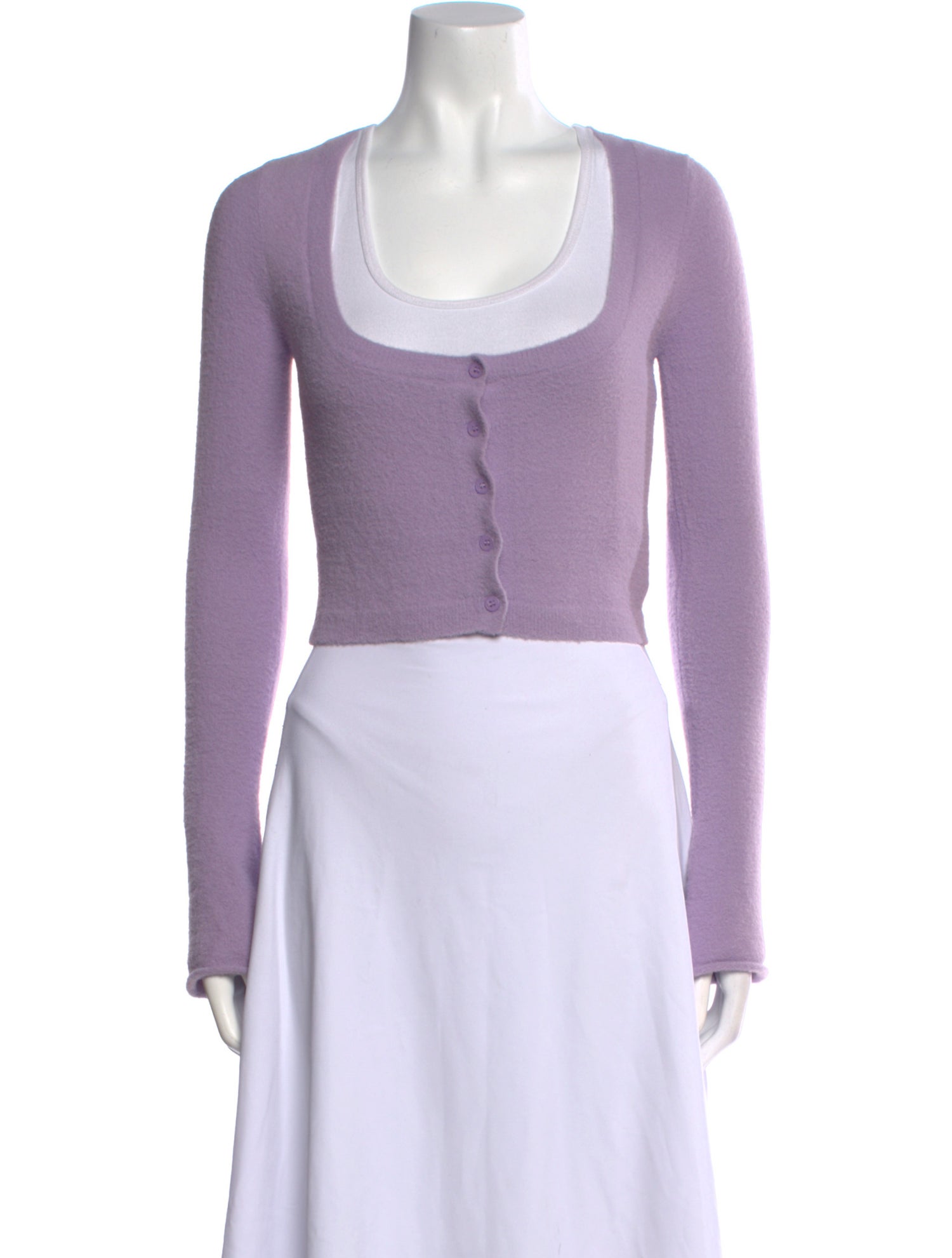 Danielle Guizio Scoop Neck Sweater