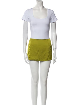 Danielle Guizio Bow Accents Skirt Set