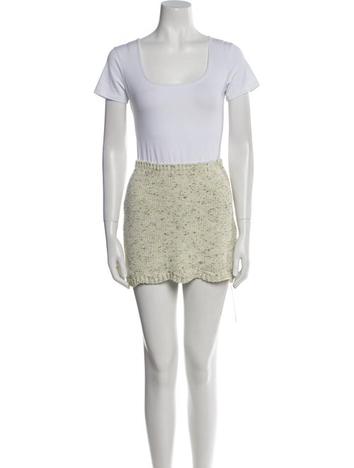 Danielle Guizio Lace Pattern Skirt Set