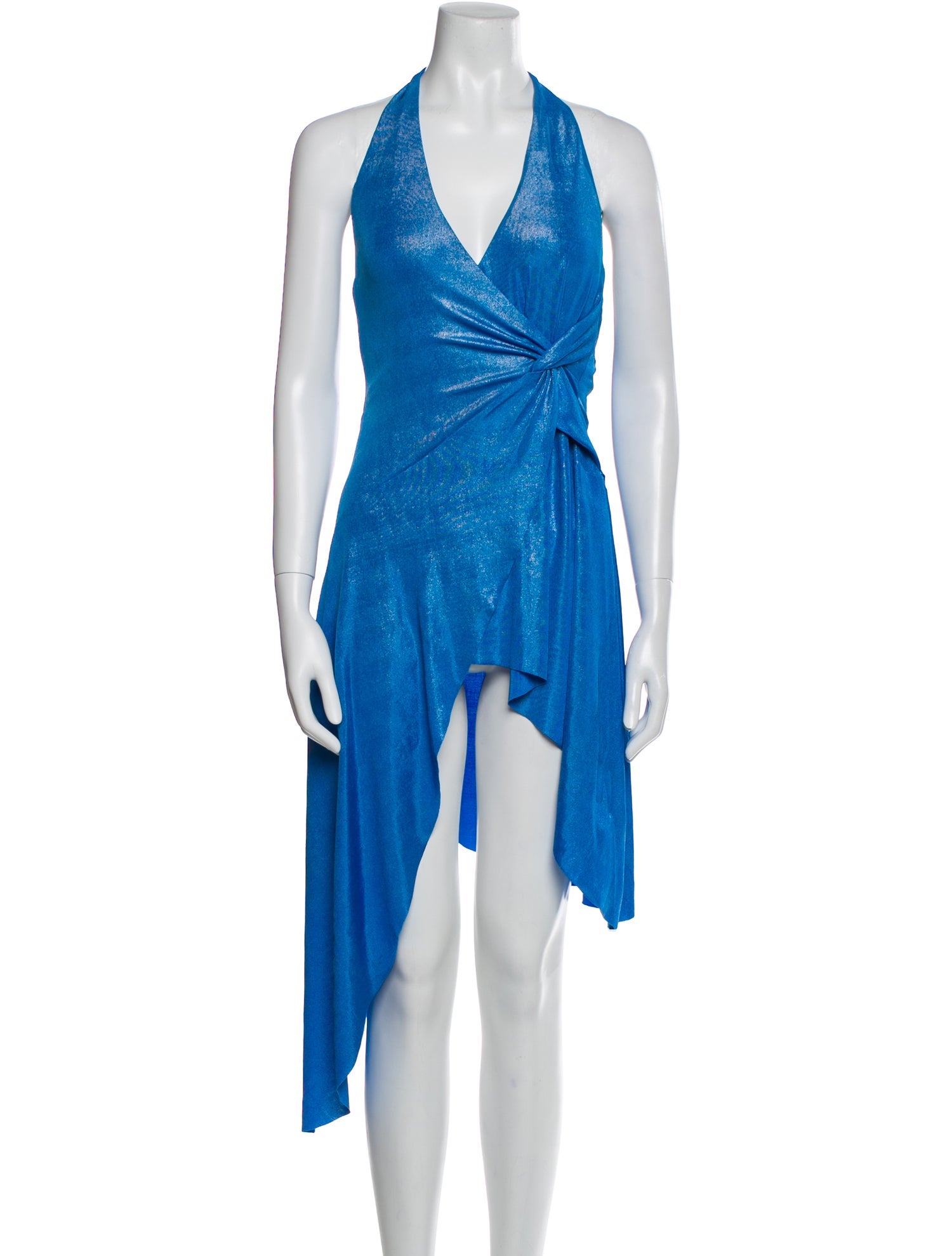 Danielle Guizio Halterneck Mini Dress