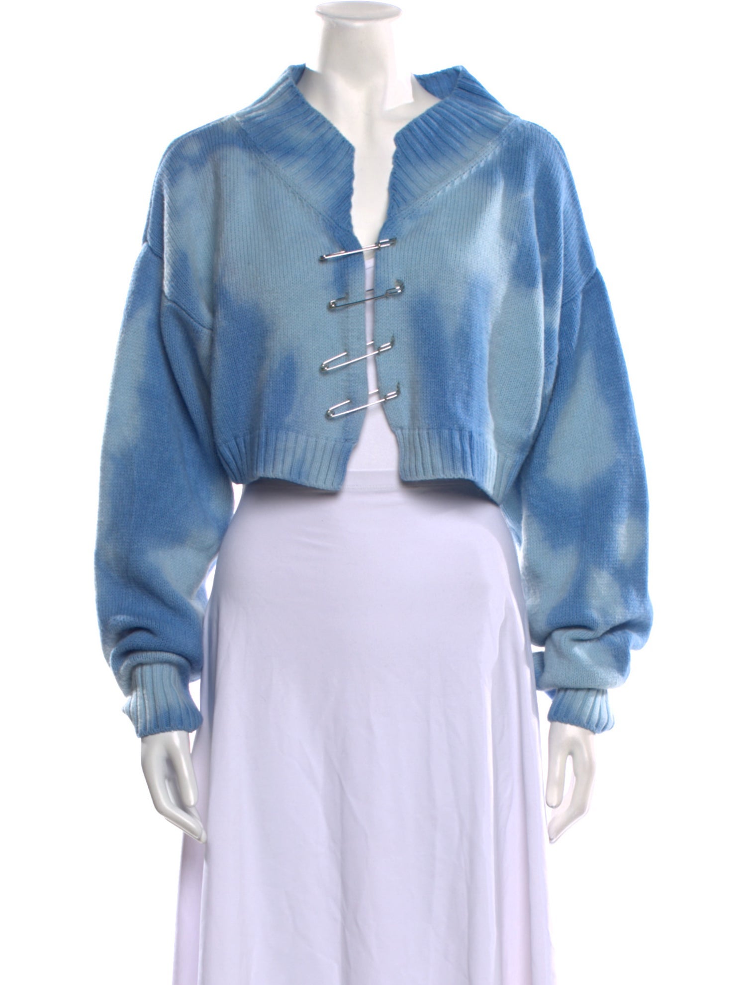 Danielle Guizio Virgin Wool Crew Neck Sweater